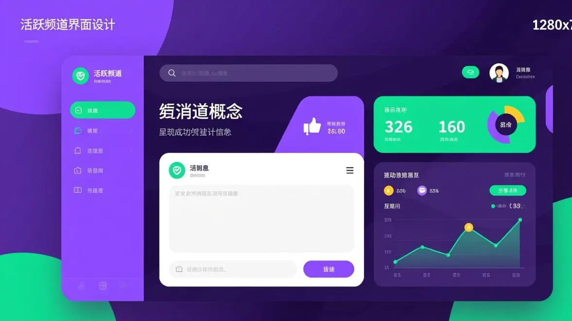 Telegram频道发布互动界面