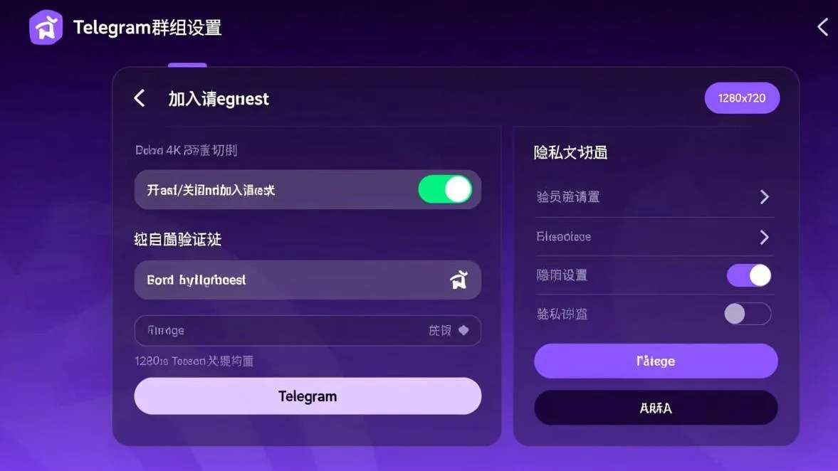 入群验证设置界面